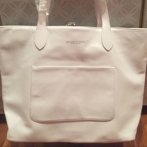✨ NEW Ralph Lauren Tote White